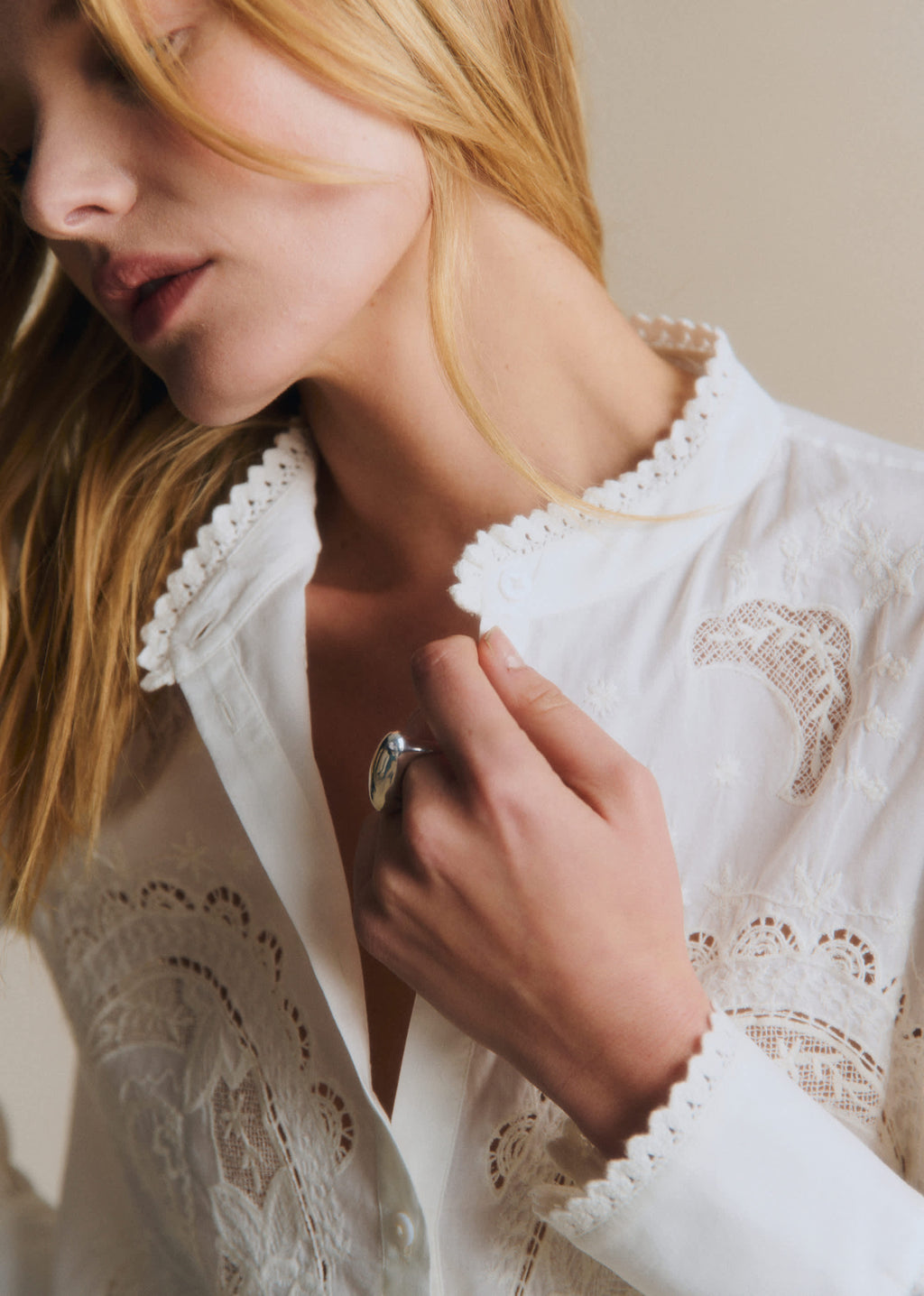 Chemise Caetana - Ecru