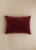 Coussin Velours Édition - Grand modèle - Terre de sienne