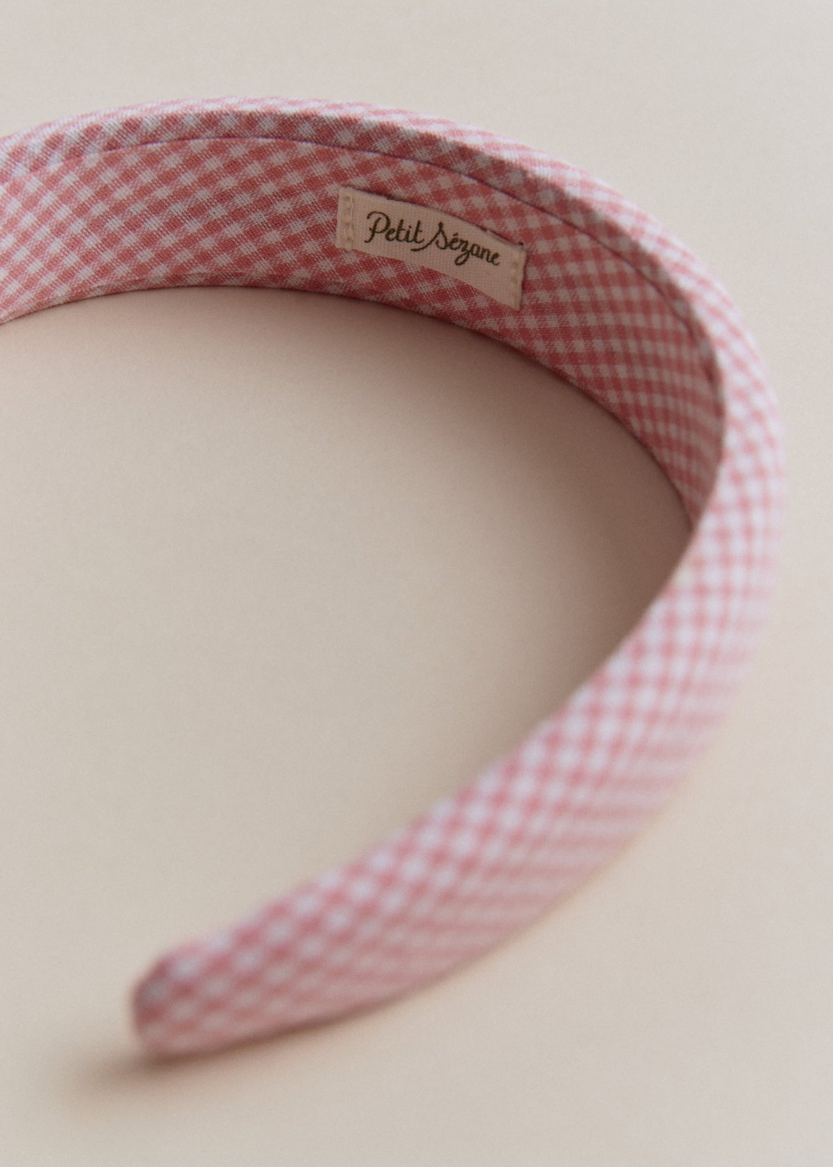 Serre-tête - Vichy Rose