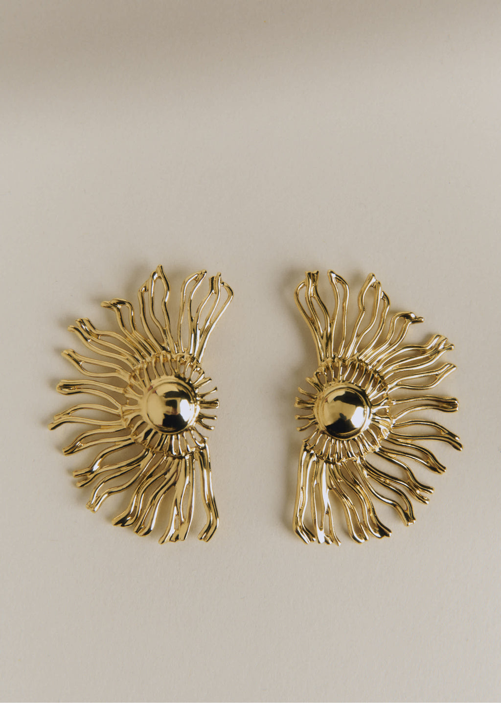 Boucles d'oreilles Célestine - Doré