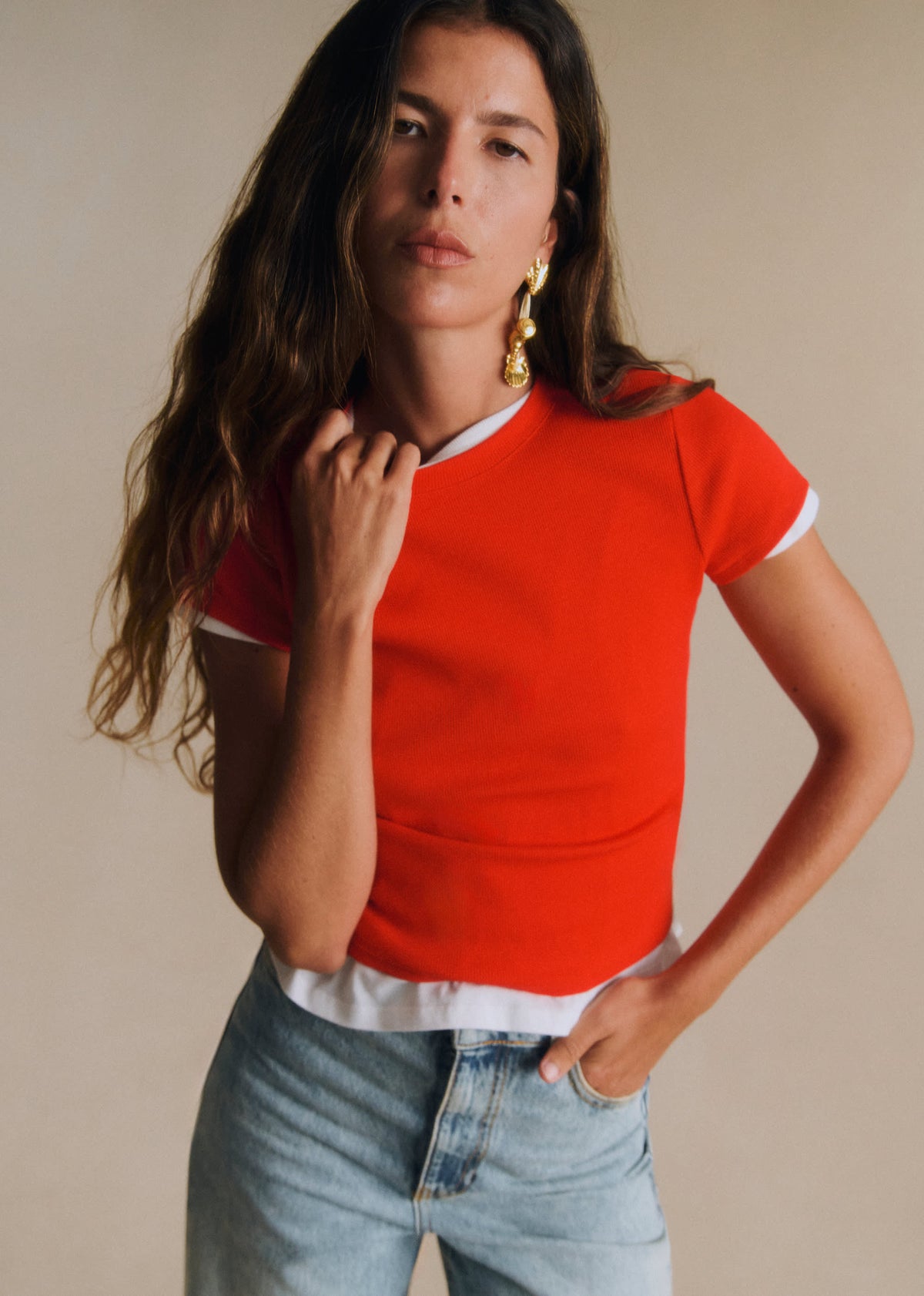 T-Shirt Camil - Rouge