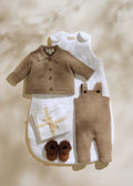 Gigoteuse broderie coeur beige - Taille 2