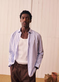 Chemise Allen - Bleu Rayures Blanc / Marine