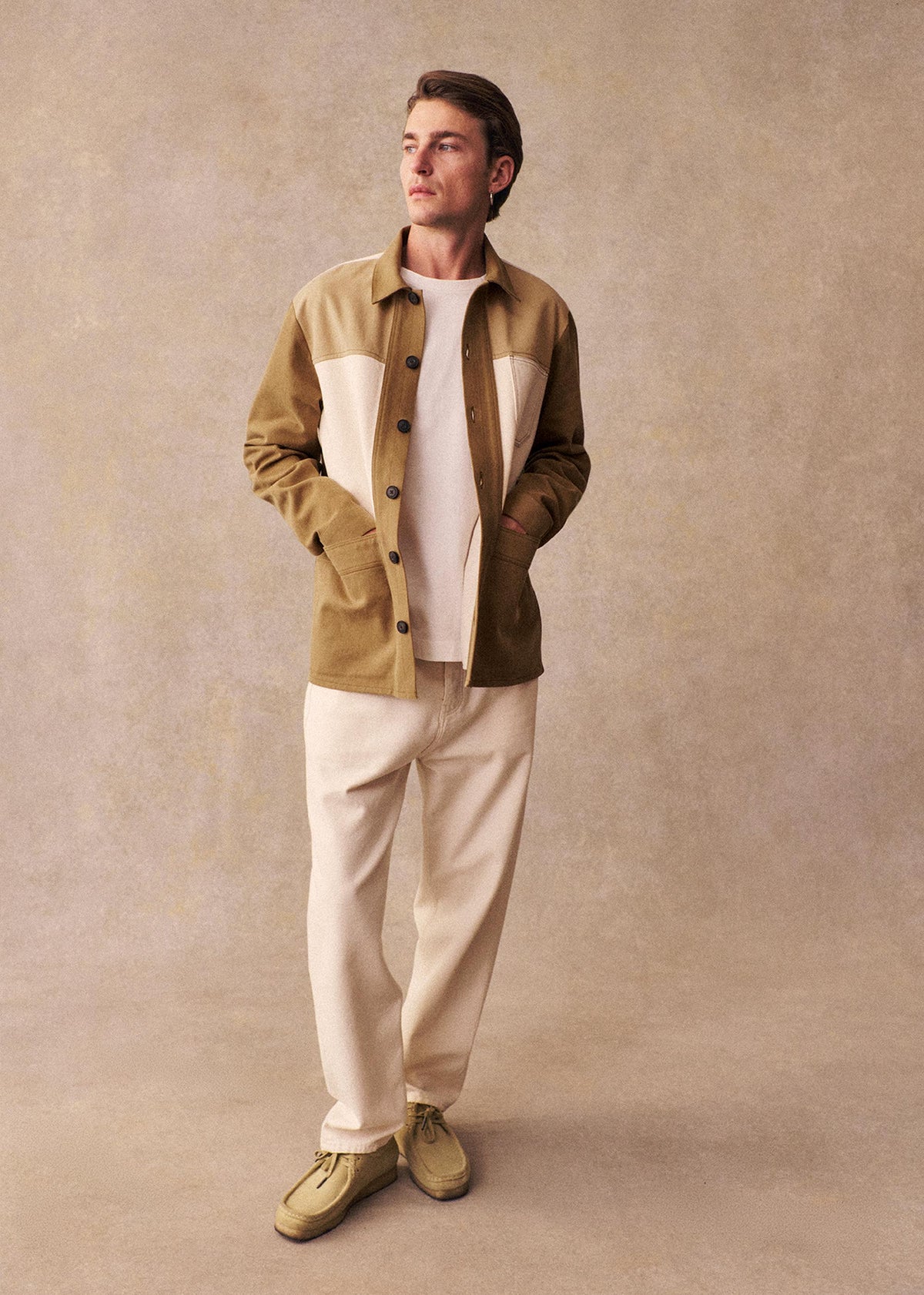Veste Will Patchwork - Camel