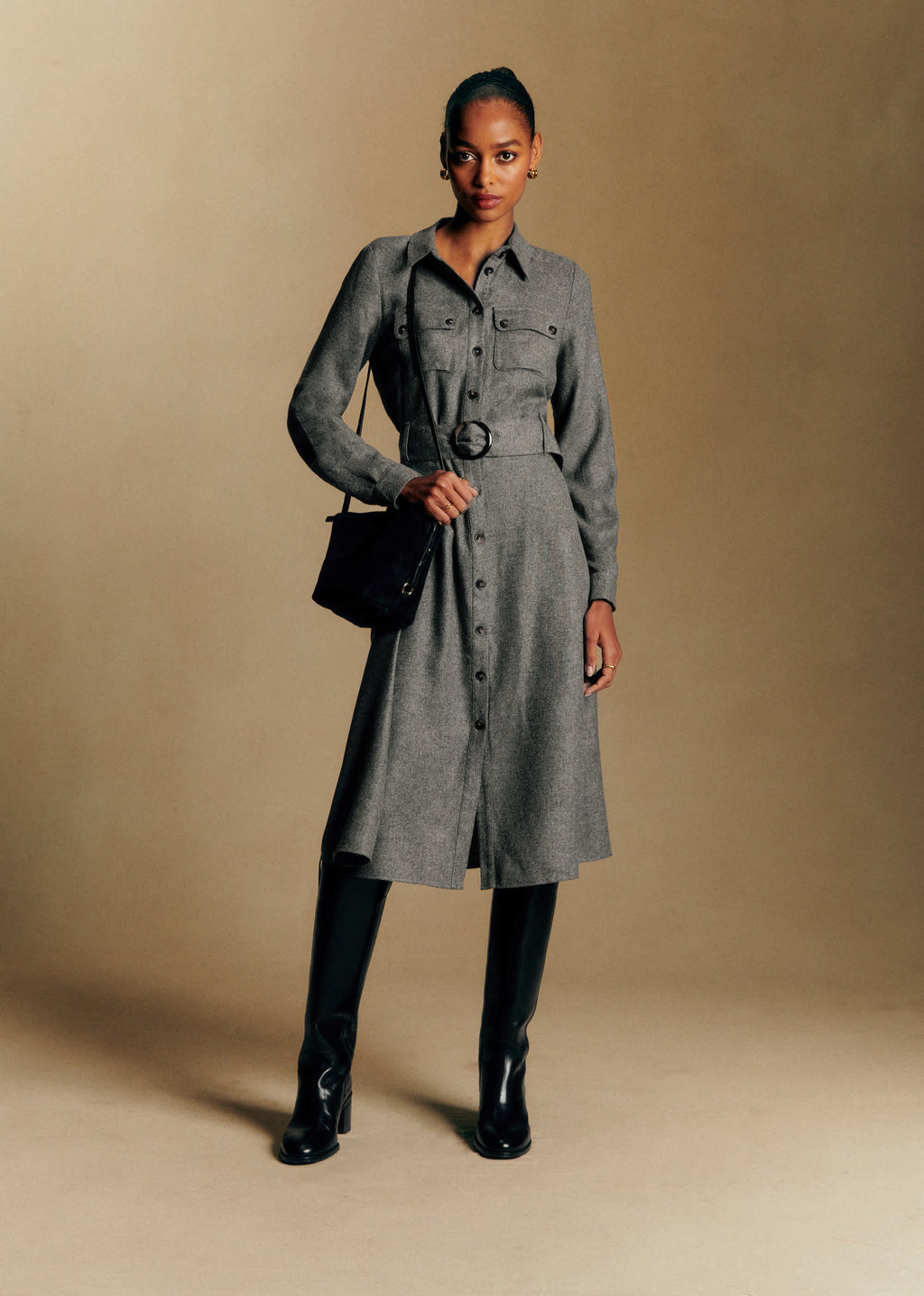 Robe Tea - Gris Foncé
