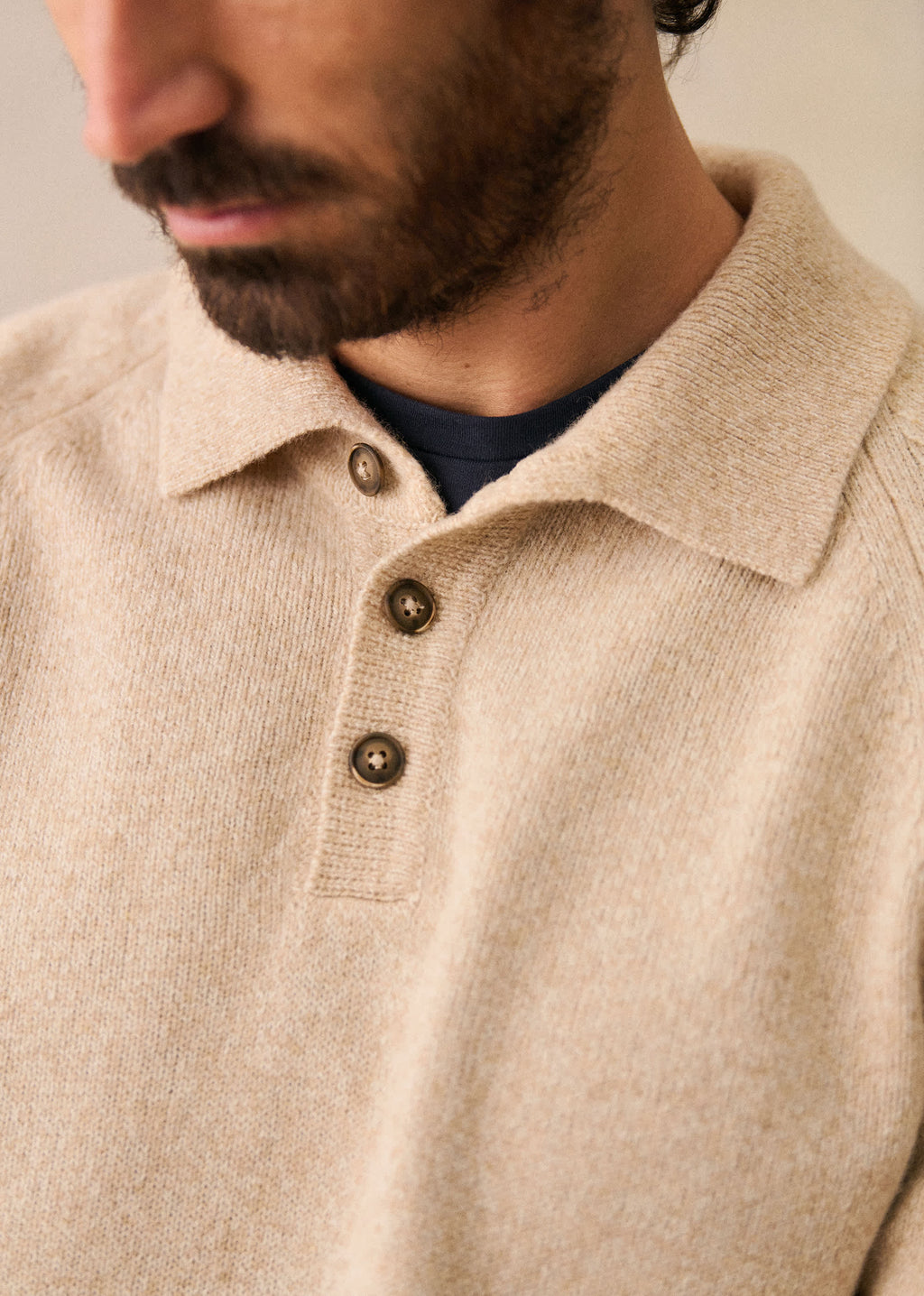 Pull Moreno - Beige Mouliné