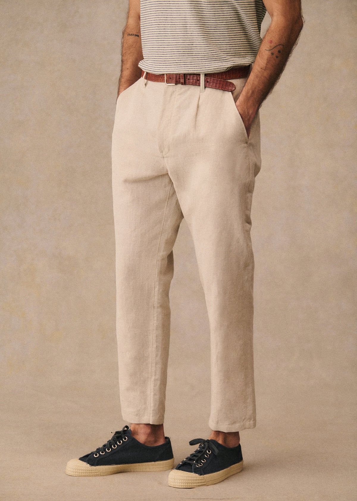 Pantalon Bergame - Naturel
