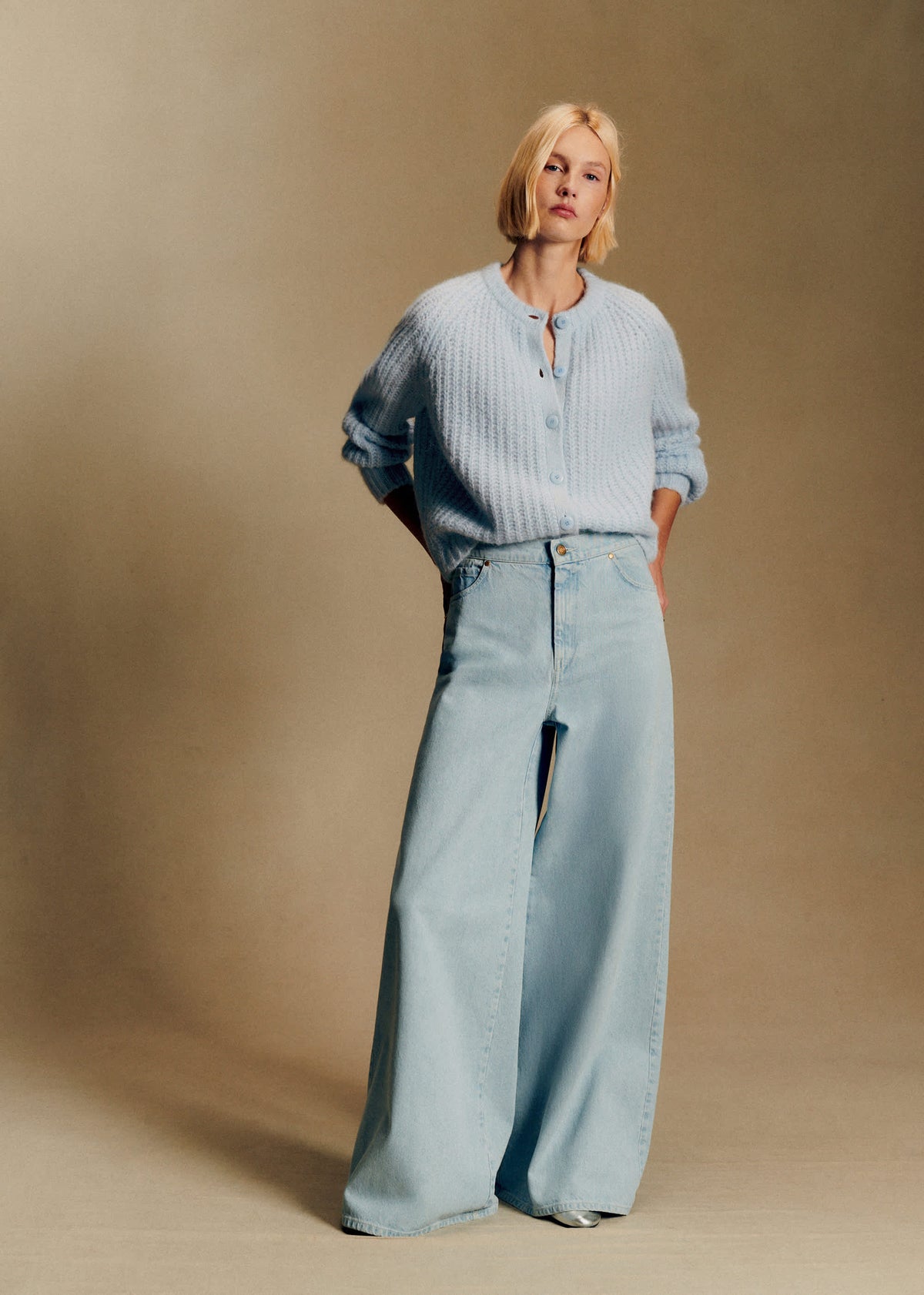 Gilet Emile - Bleu Ciel