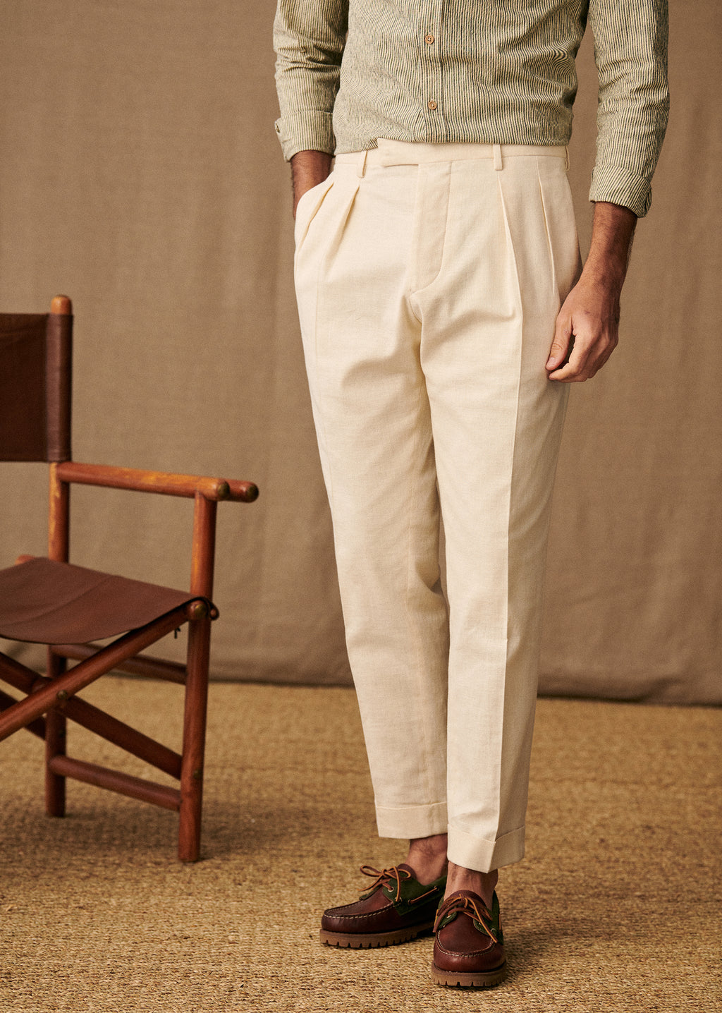 Pantalon Young - Écru