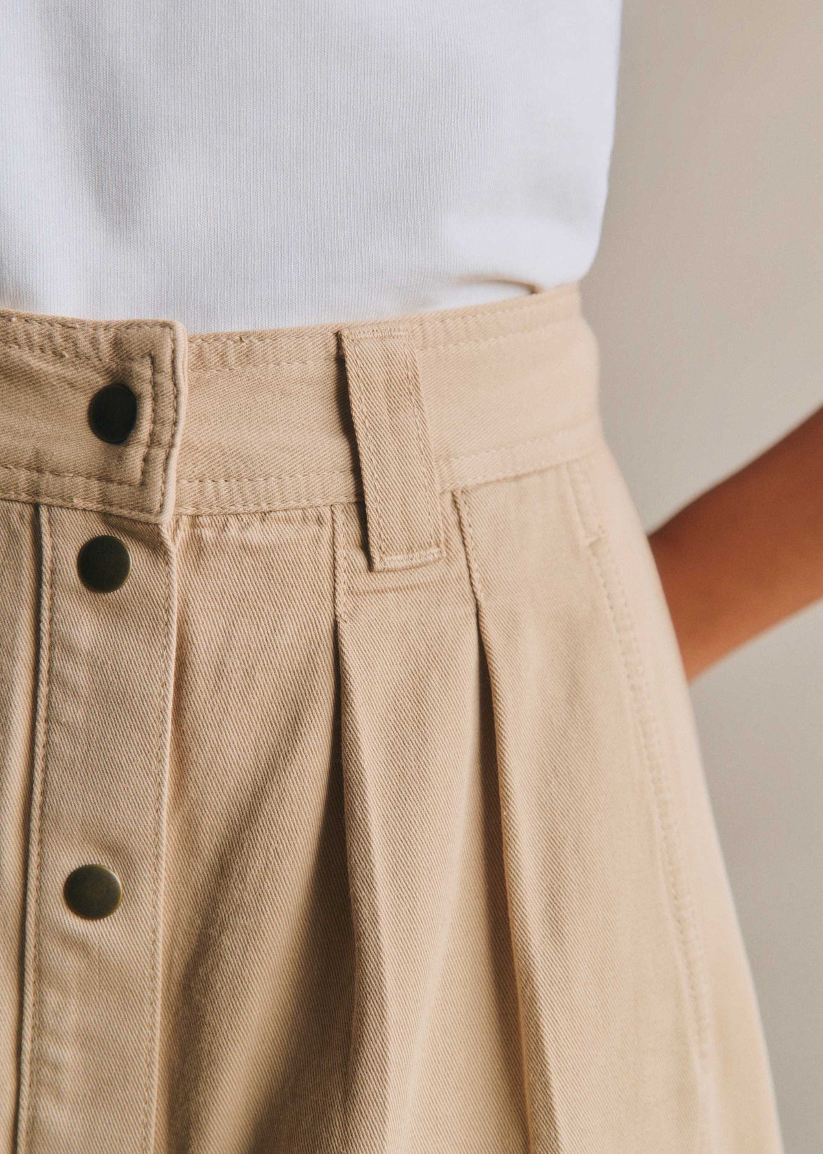 Jupe Clarina - Beige Safari