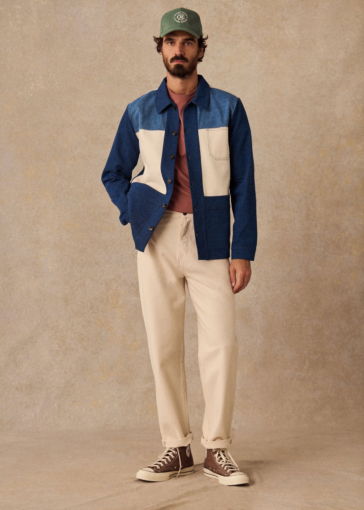 Veste Will Patchwork - Denim