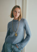 Pull Wanda - Bleu Vintage