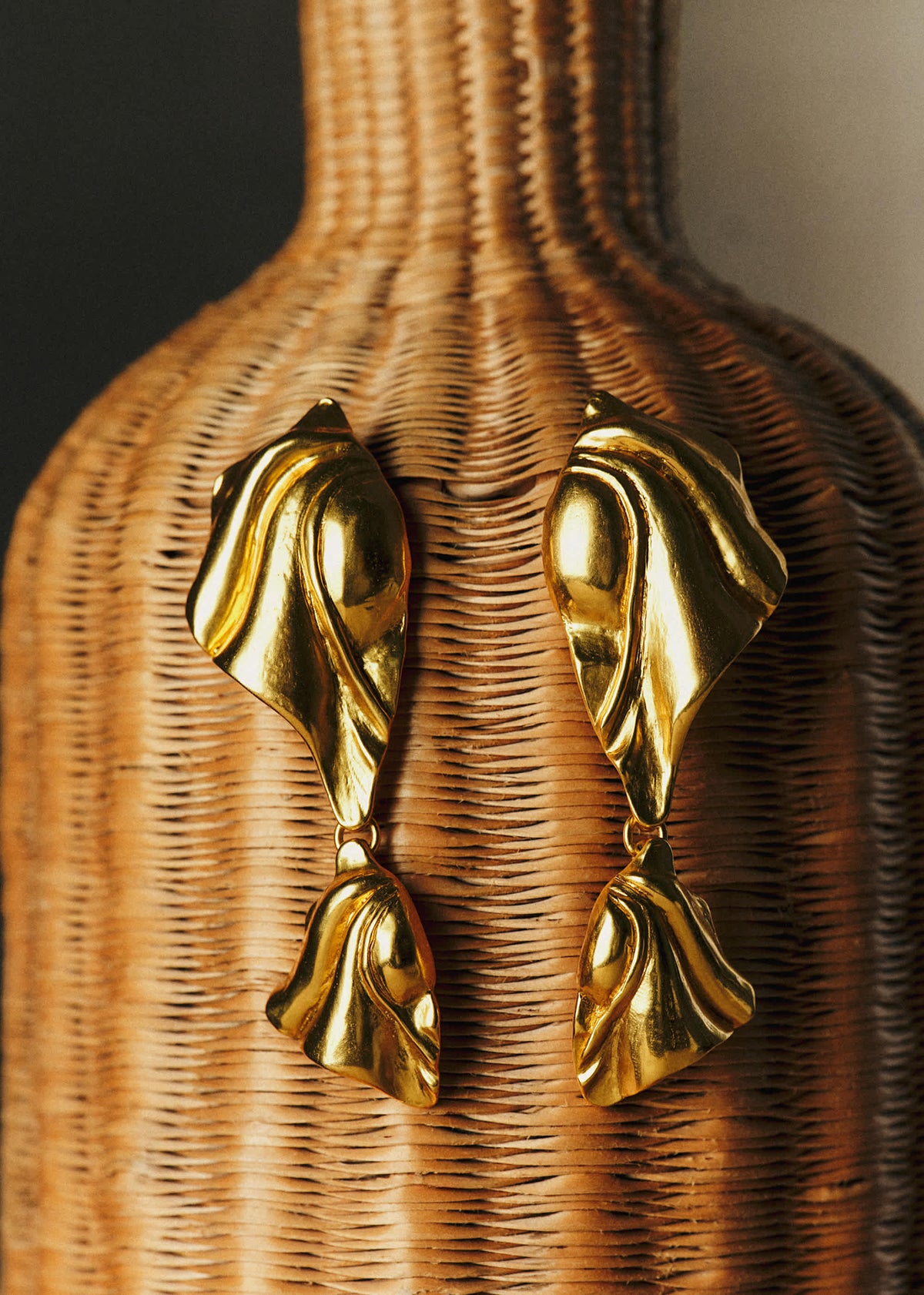 Boucles d'oreilles Salomé - Doré