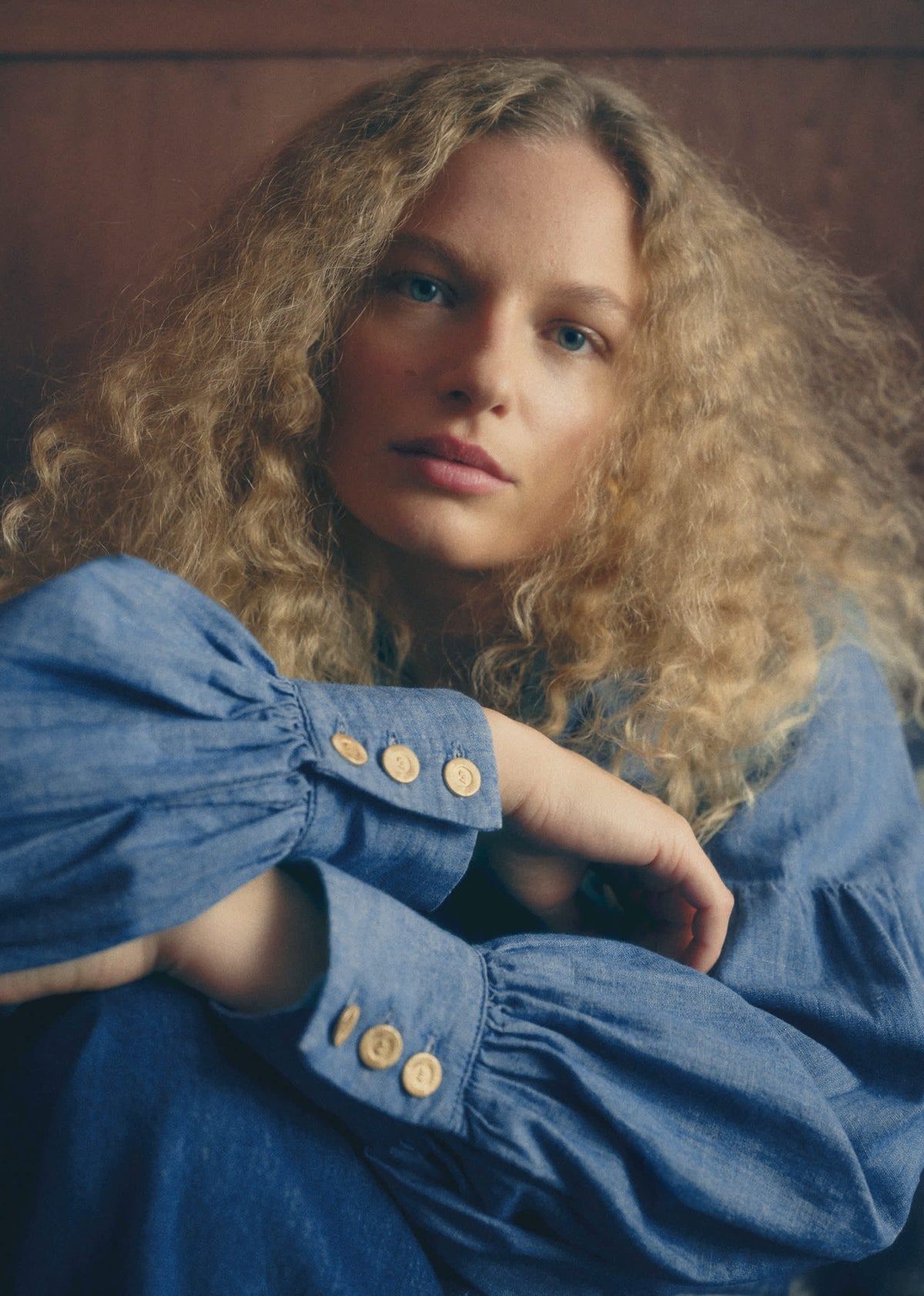 Chemise Tazia - Sézane x Antoinette Poisson - Chambray