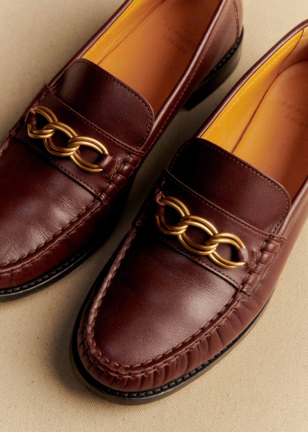 Mocassins Vicky - Chocolat Lisse