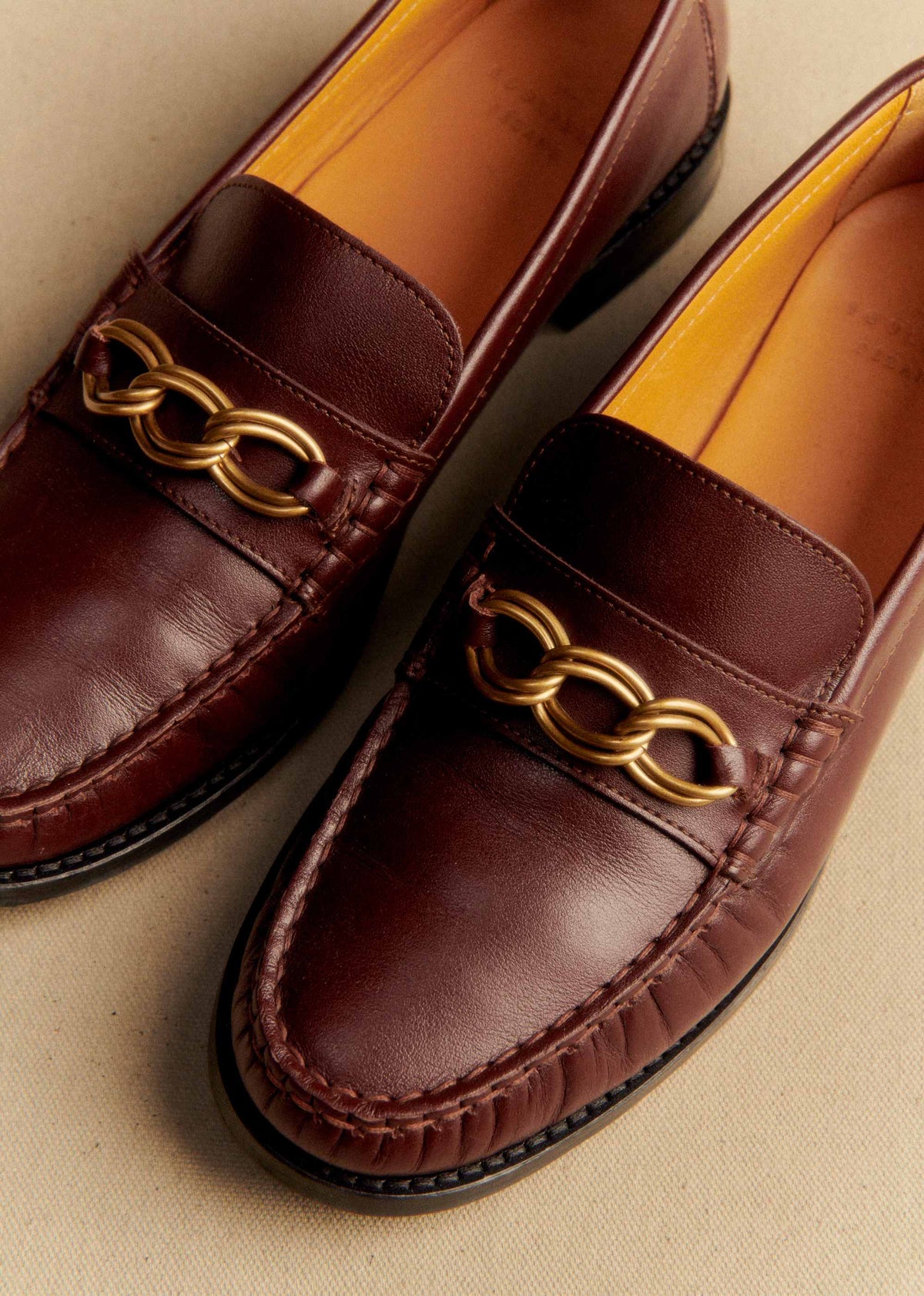 Mocassins Vicky - Chocolat Lisse