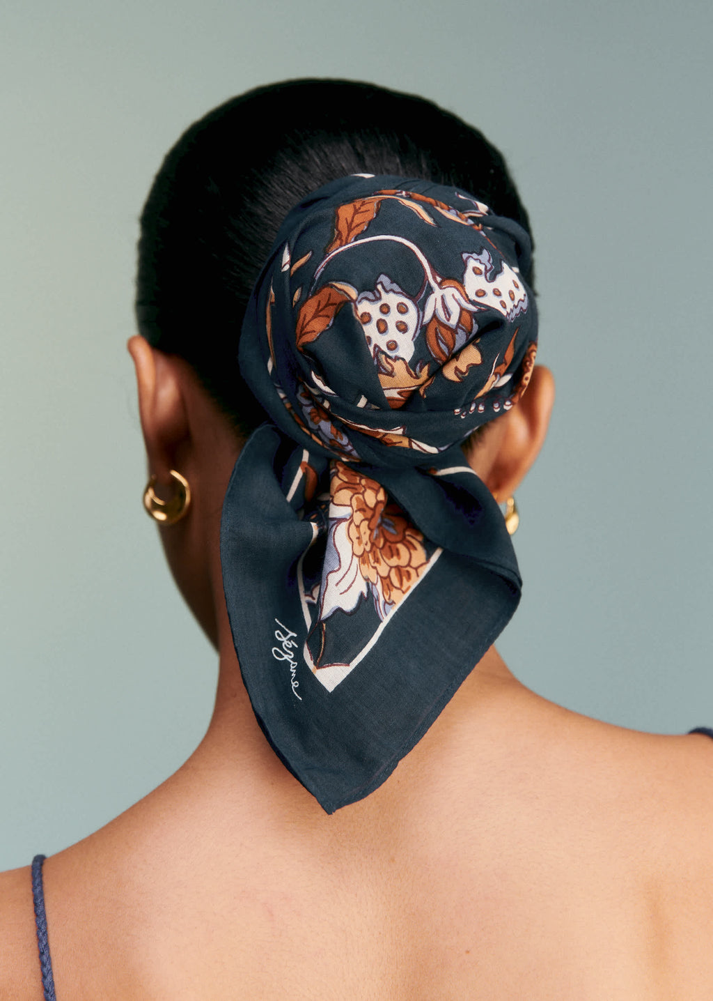 Foulard Gaston - Maxi Fleur Indienne