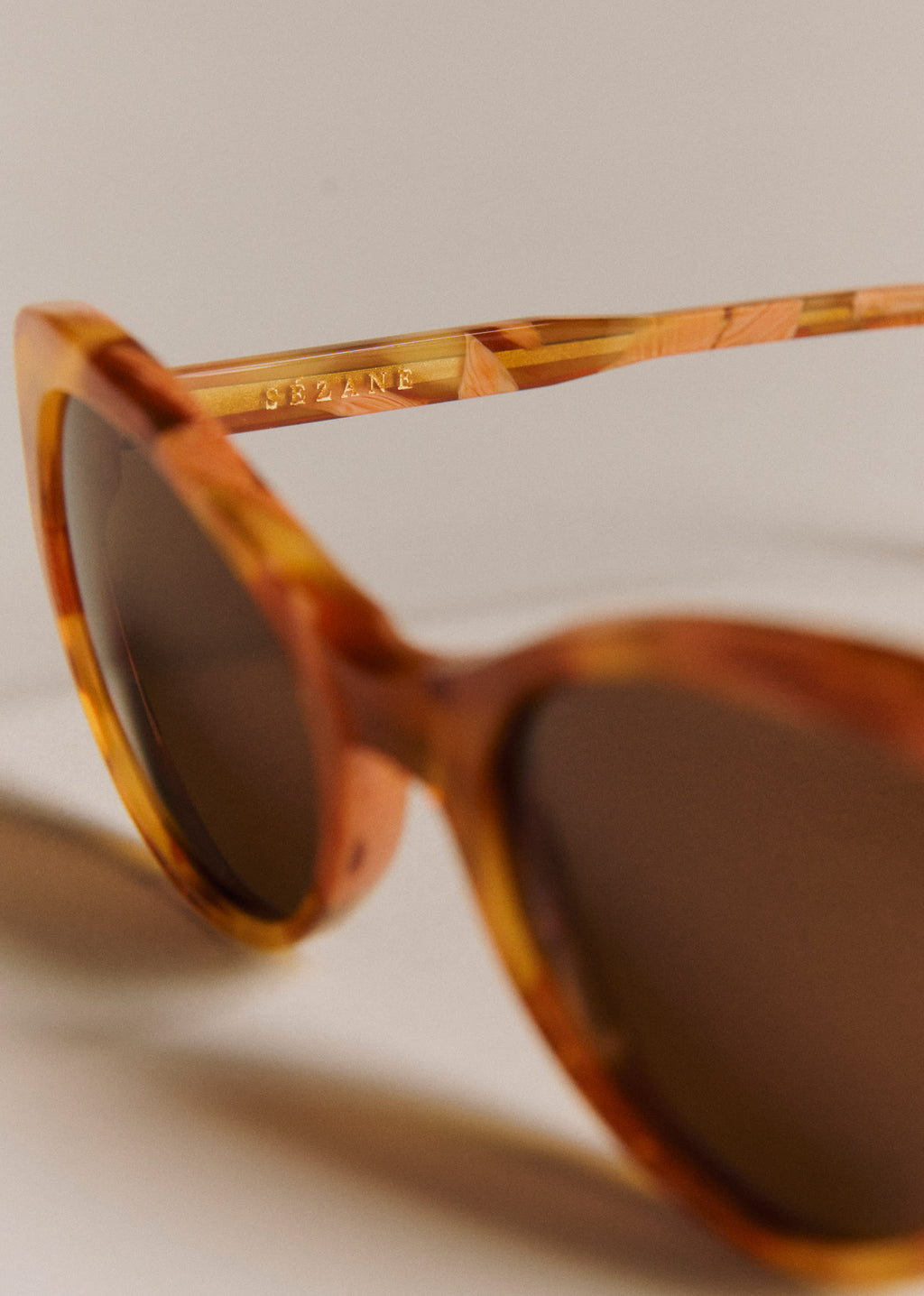 Lunettes de soleil Bianca - Écaille Caramel