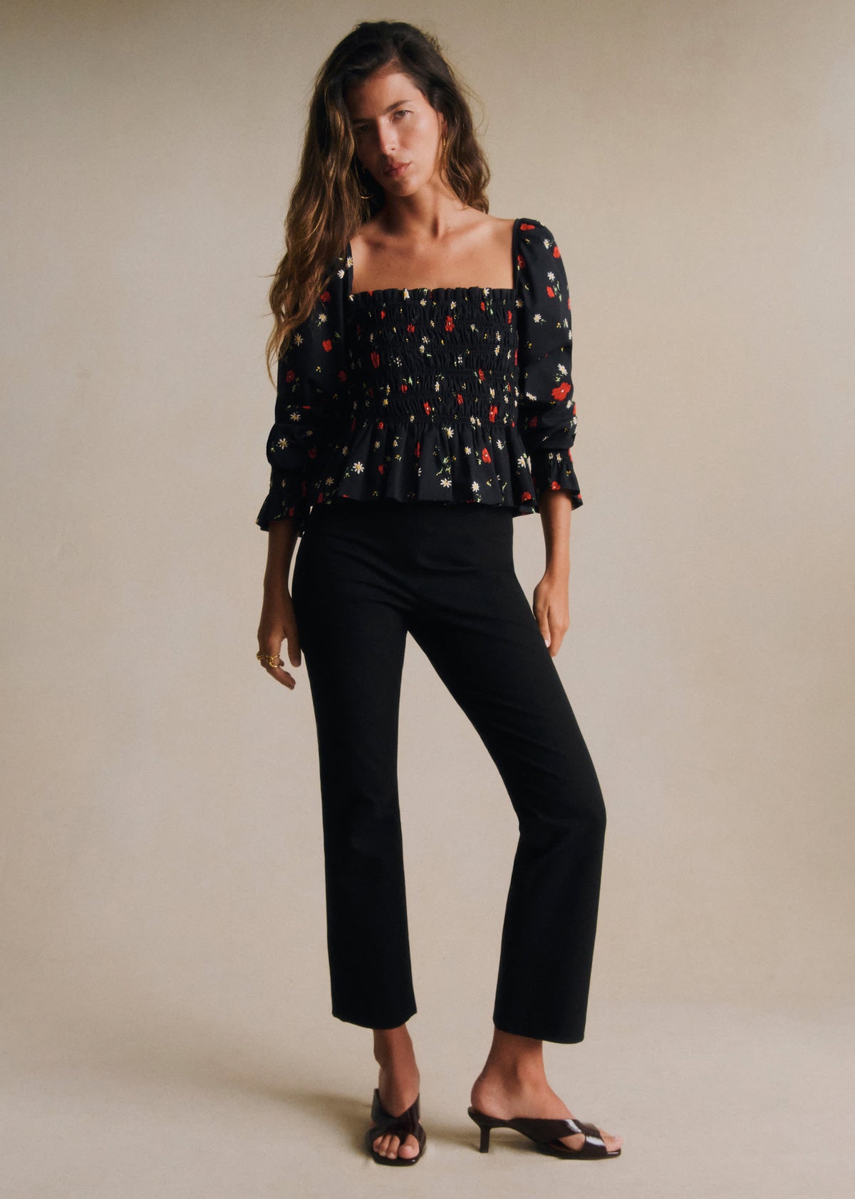 Blouse ALINE - Imprimé Coquelicot