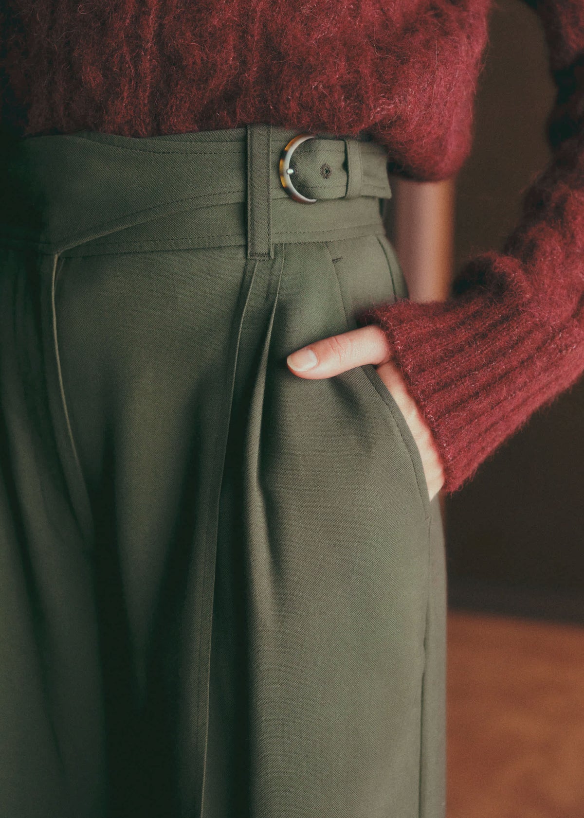 Pantalon Aldo - Kaki Foncé