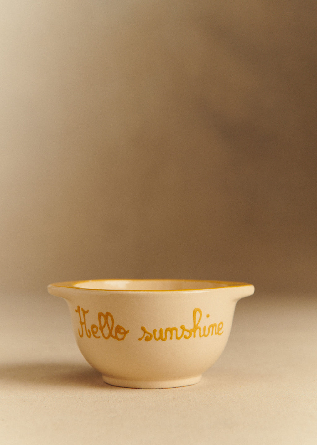 Bol Hello Sunshine - Sézane x Maison Roussot - Moutarde
