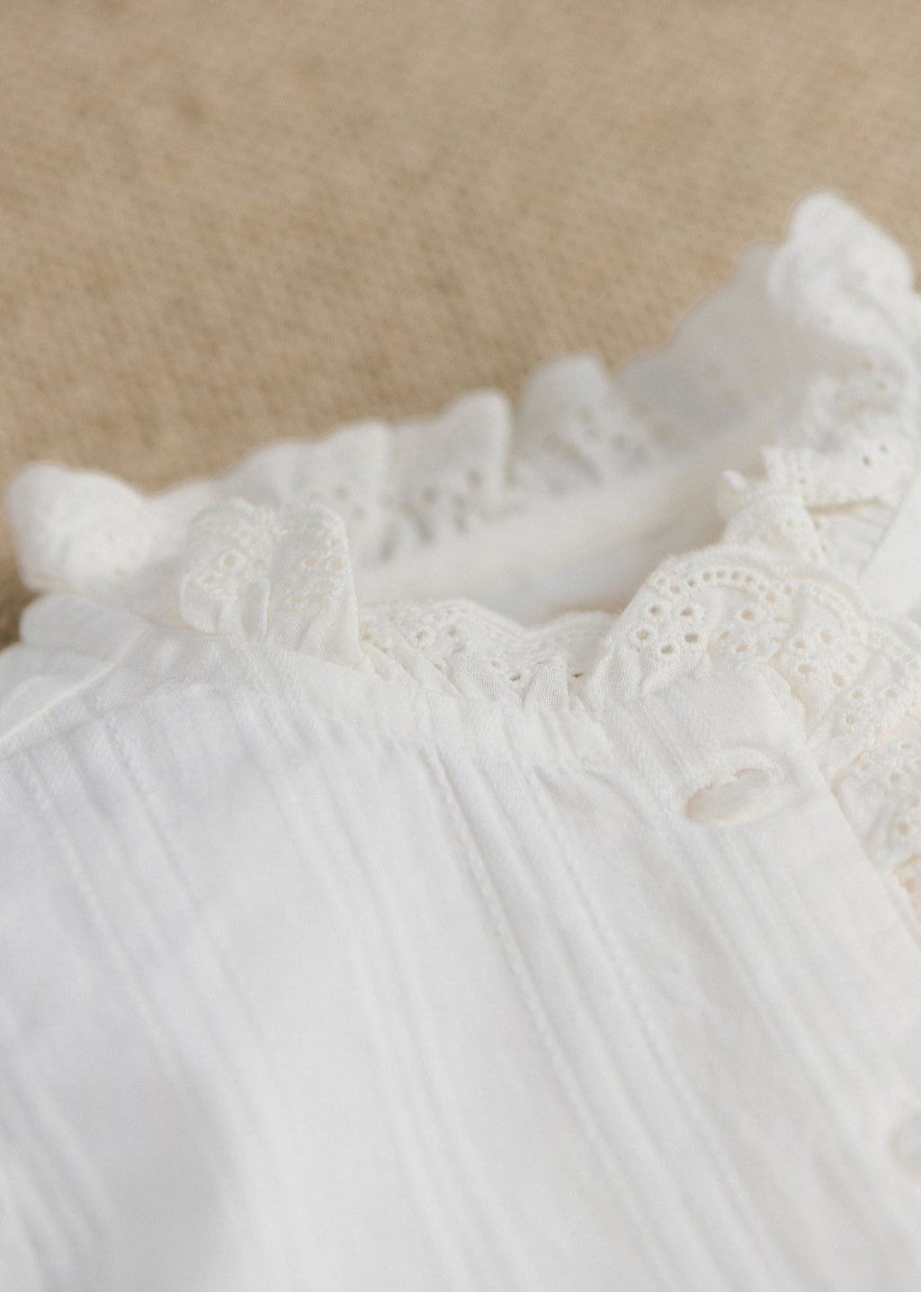 Chemise Chlo - Dobby Blanc