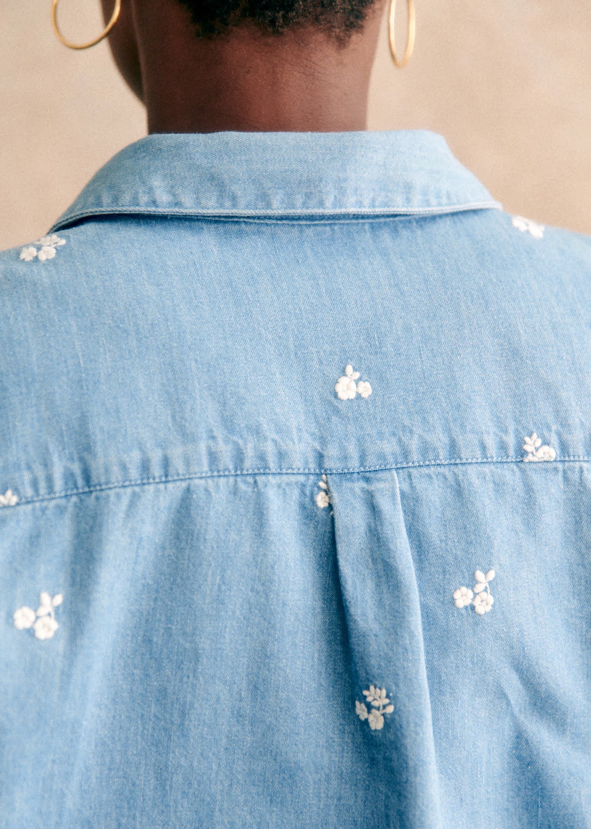 Chemise Tomboy - Denim Brodé
