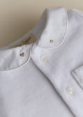 Pyjama Set Naissance Etoile - Blanc Lait