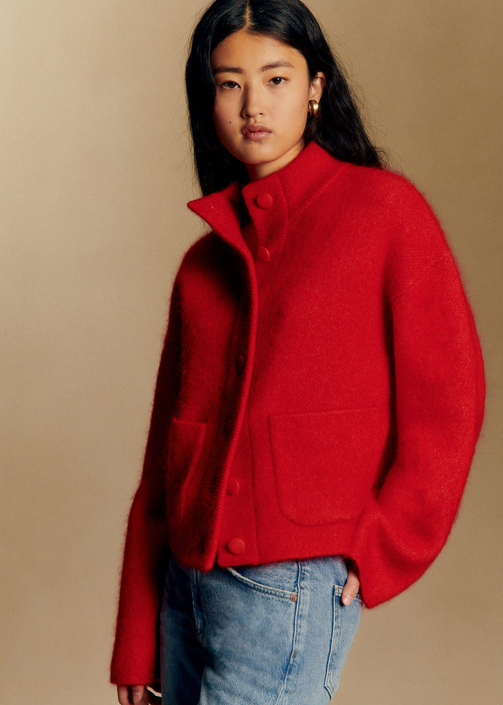 Veste Thais - Rouge