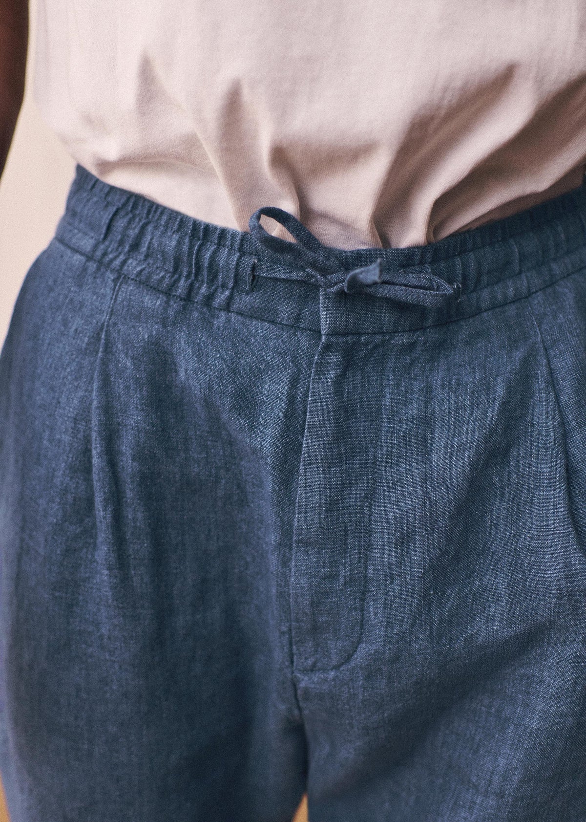 Pantalon Agnel - Bleu Chiné