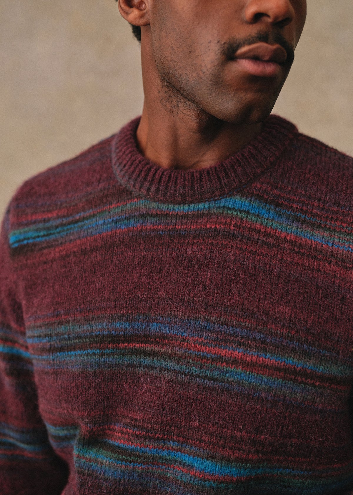 Pull Rico - Bordeaux Multico