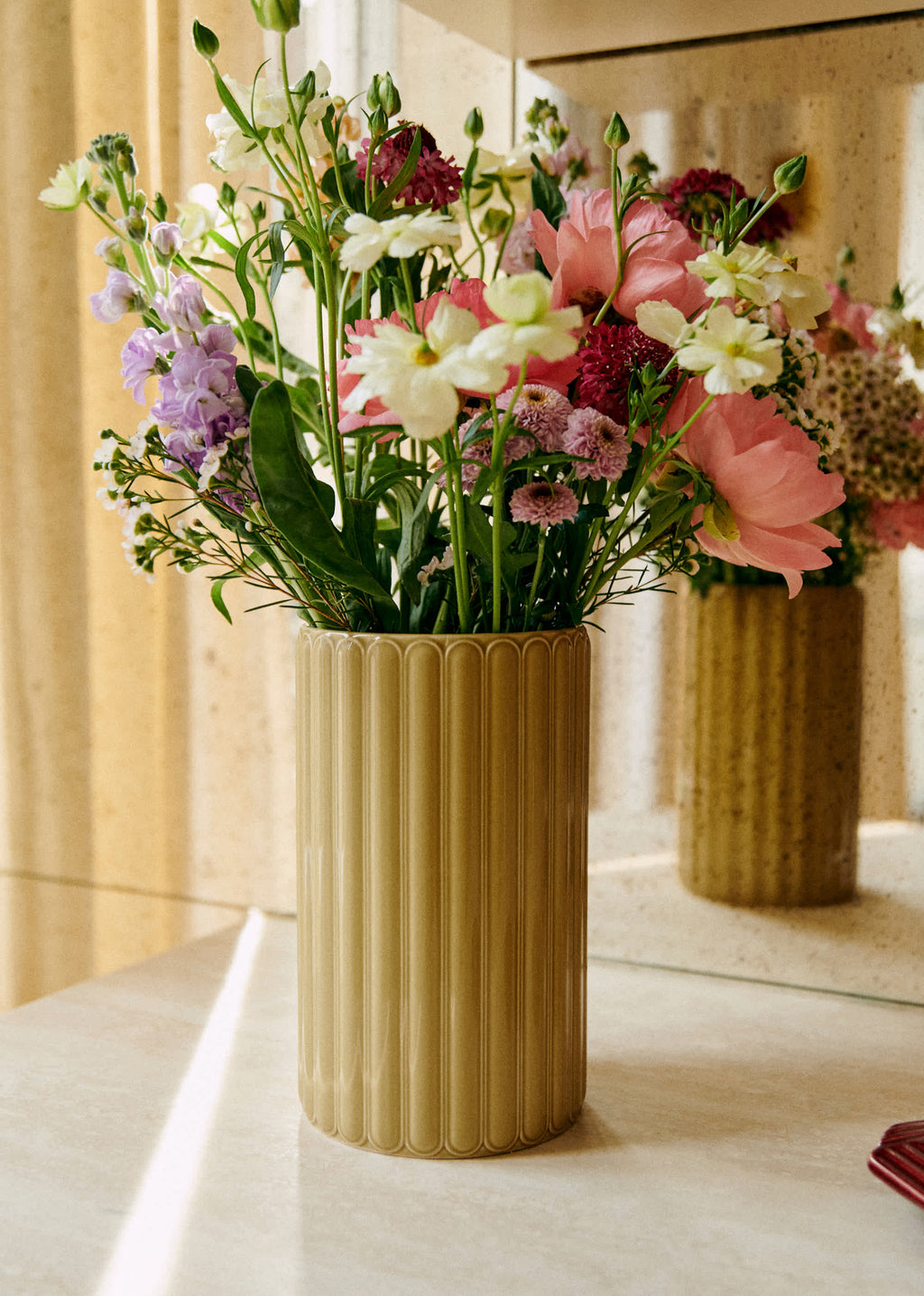 Vase Pianissimo - Vert Olive
