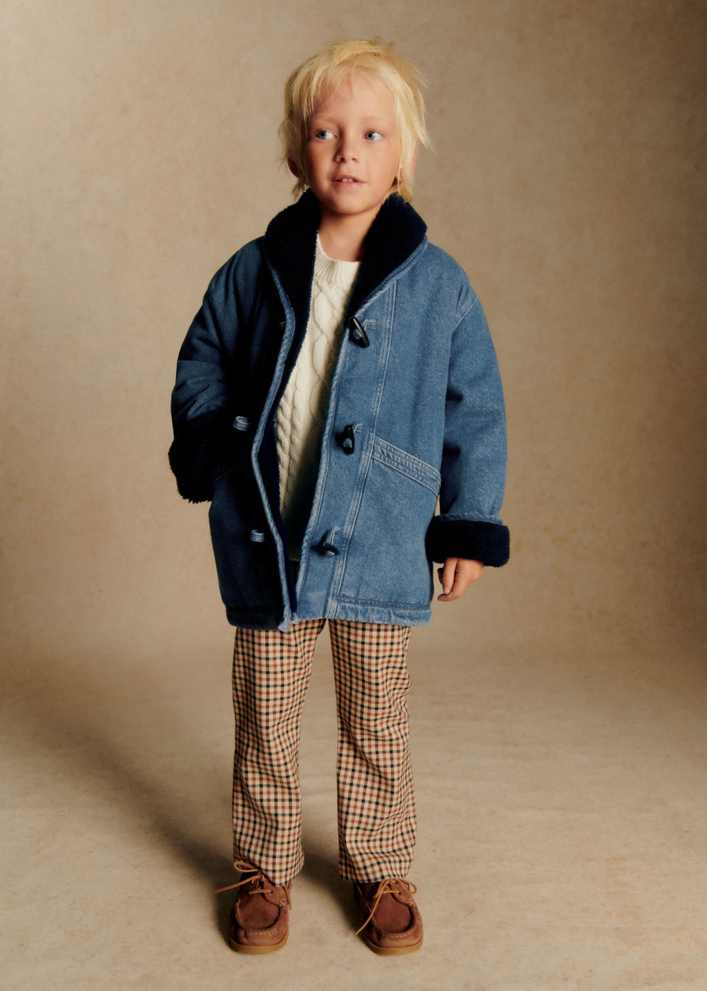 Manteau Giacomo - Bleu Denim