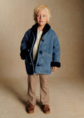 Manteau Giacomo - Bleu Denim