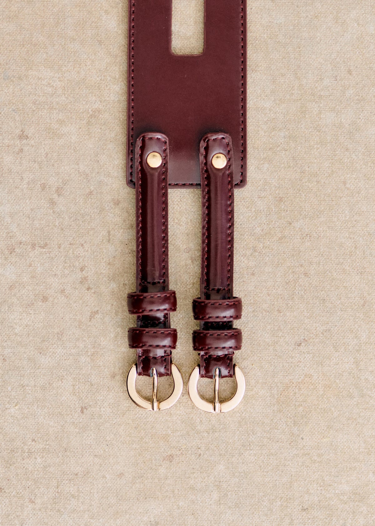 Ceinture Dita - Bordeaux Glacé