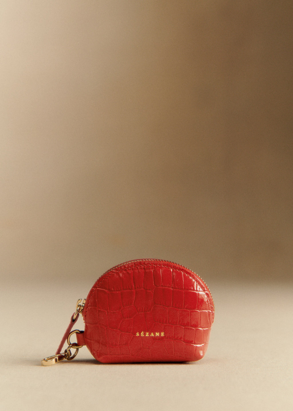 Porte-clés Sacha - Rouge Croco