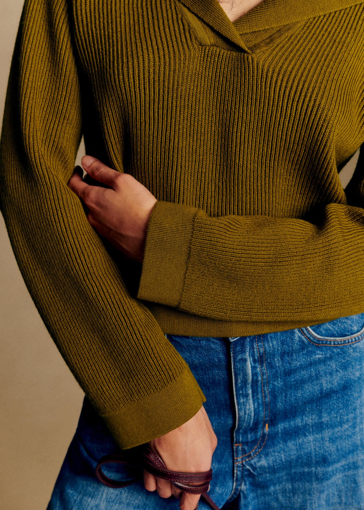 Pull Claudio - Vert Olive