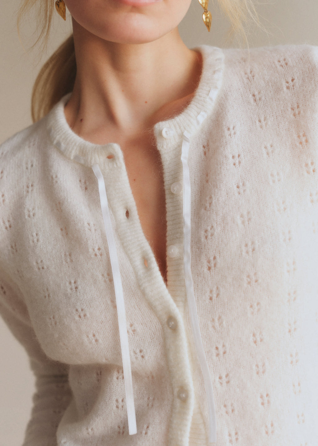 Gilet Meryl - Ecru