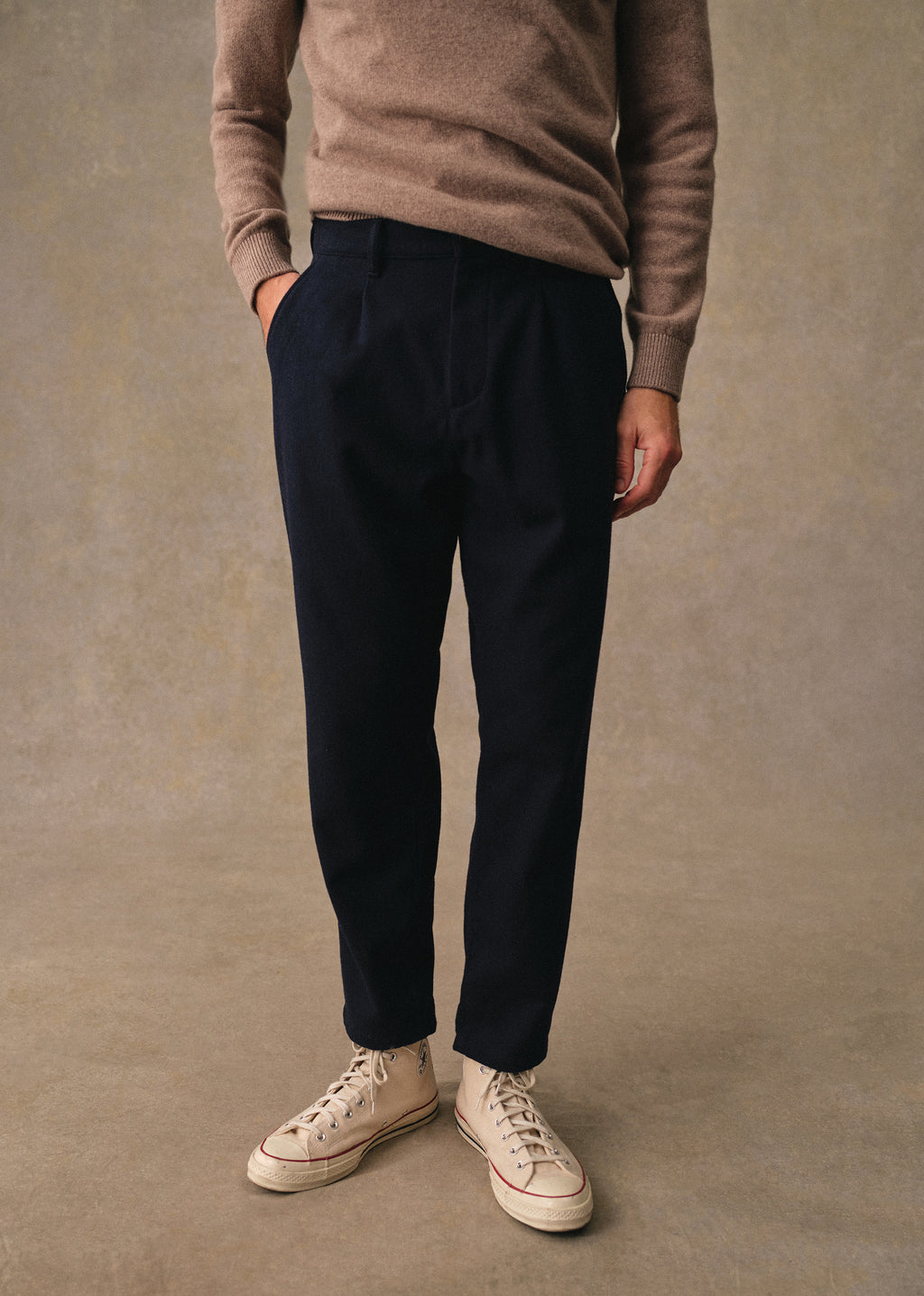 Pantalon Bergame - Marine Foncé