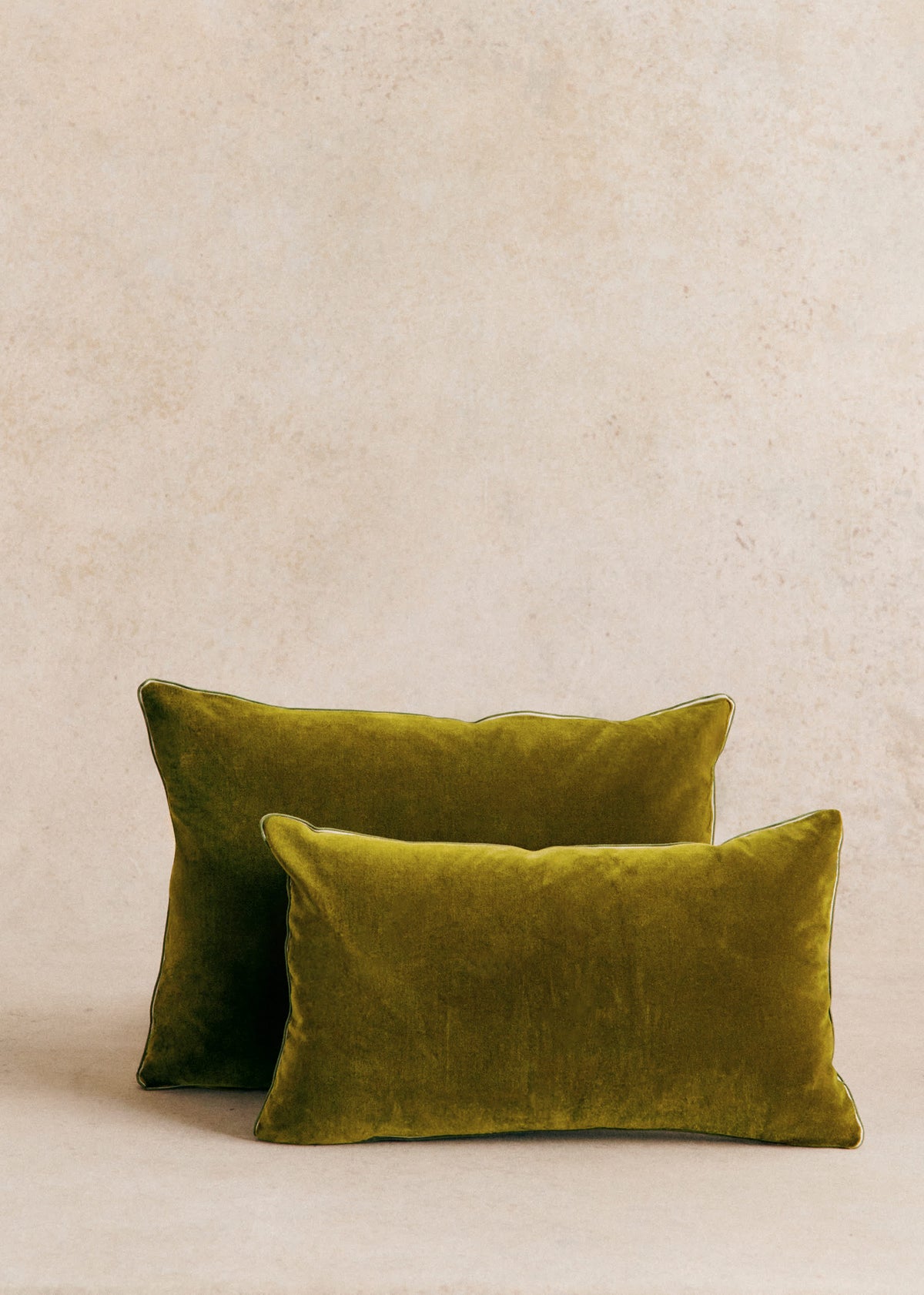 Coussin Velours Édition - Petit modèle - Kaki