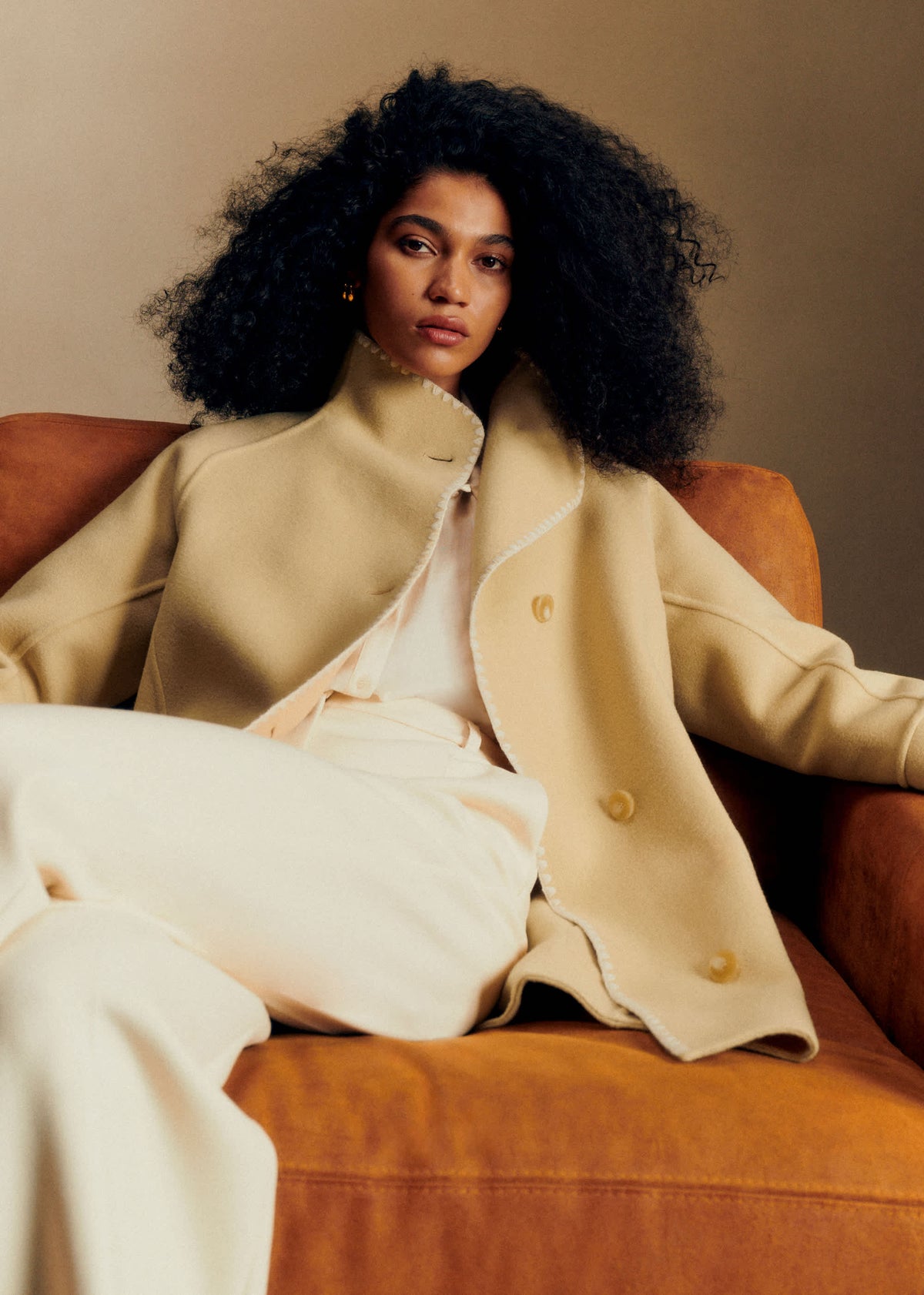 Manteau Rafael - Paille