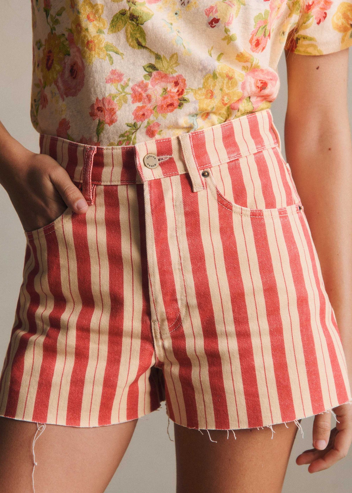 Short Le Summer - Crème et Tomette