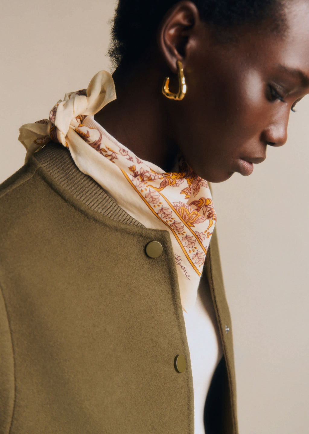 Veste Suzon - Kaki Foncé