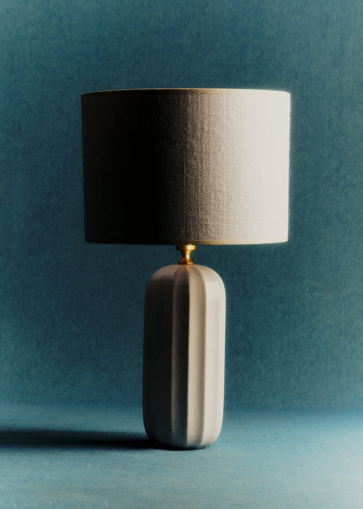 Lampe Traviata - écru - Abat-jour Dolce - Jute Écru