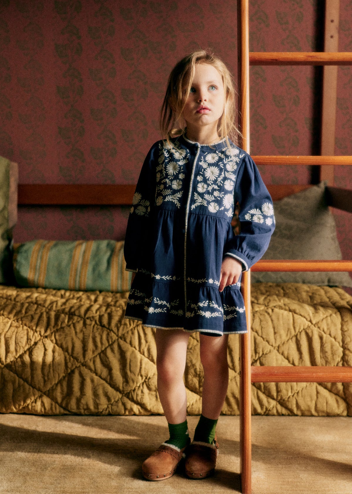 Robe Louise - Bleu Marine