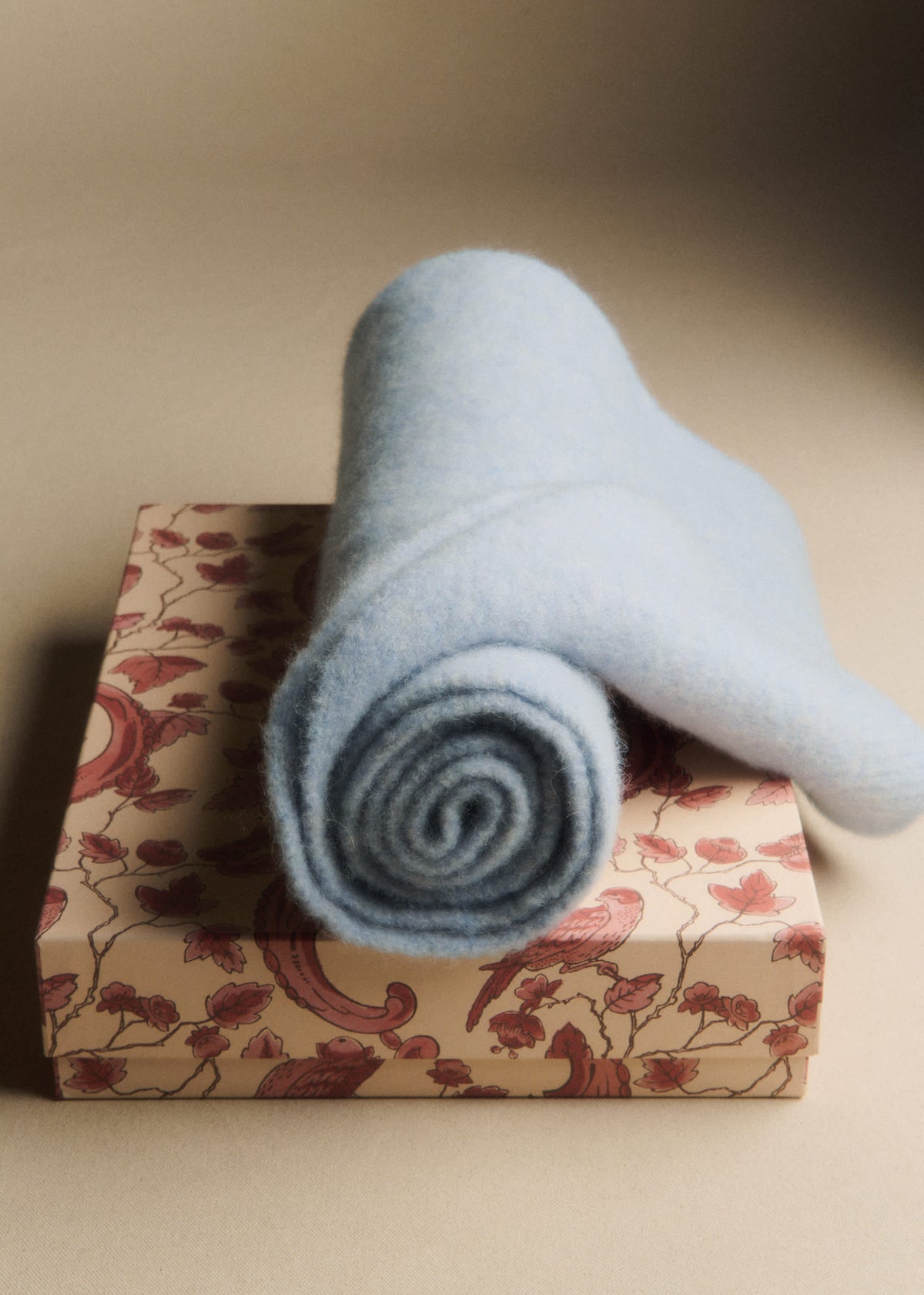Coffret Bonnet et Echarpe - Bleu Ciel