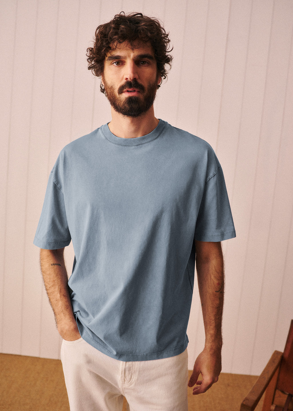 T-Shirt Mardel - Bleu Délavé