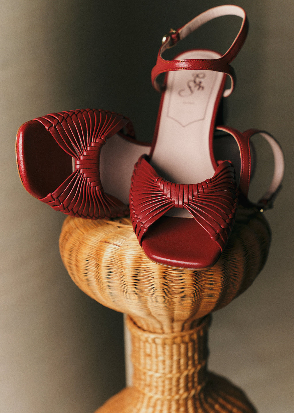 Sandales Charlie - CFM Souliers x Éditions Sézane - Lisse Terracotta