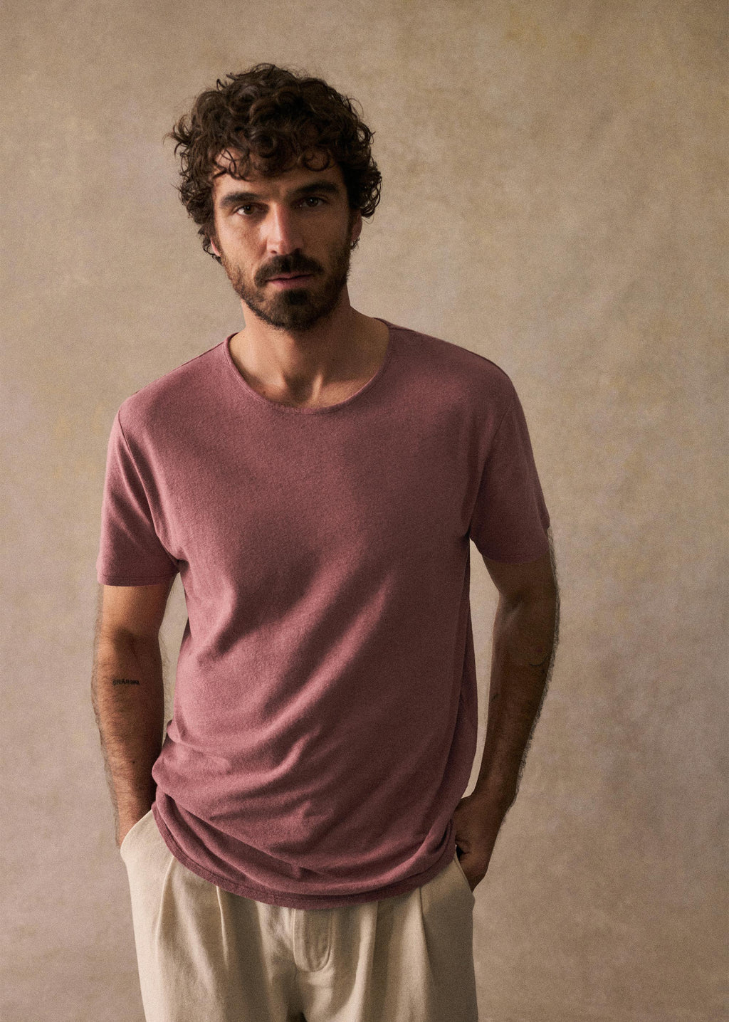 T-Shirt Martin - Rose Ancien