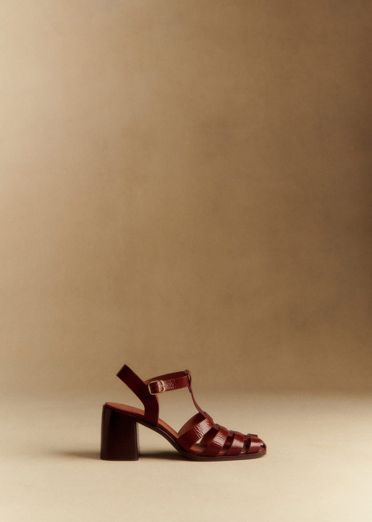 Sandales Florie - Camel Vernis